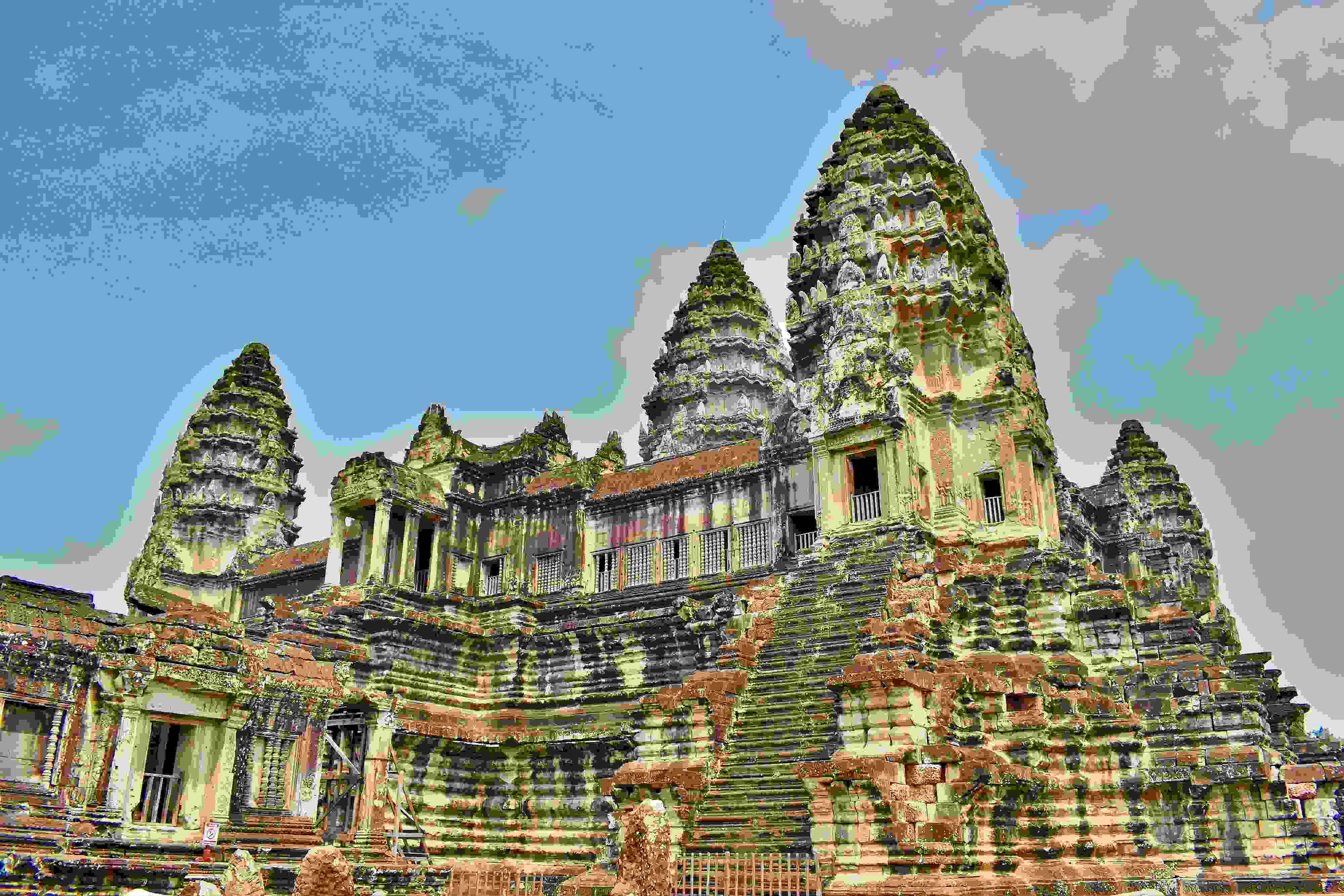 花瓣素材_吴哥窟的塔_110760671 花瓣素材_吴哥窟的塔_110760671